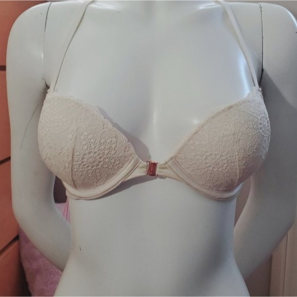 SOLD- Victoria's Secret Pink- Date Pushup Bra 32C - Picture 3 of 16